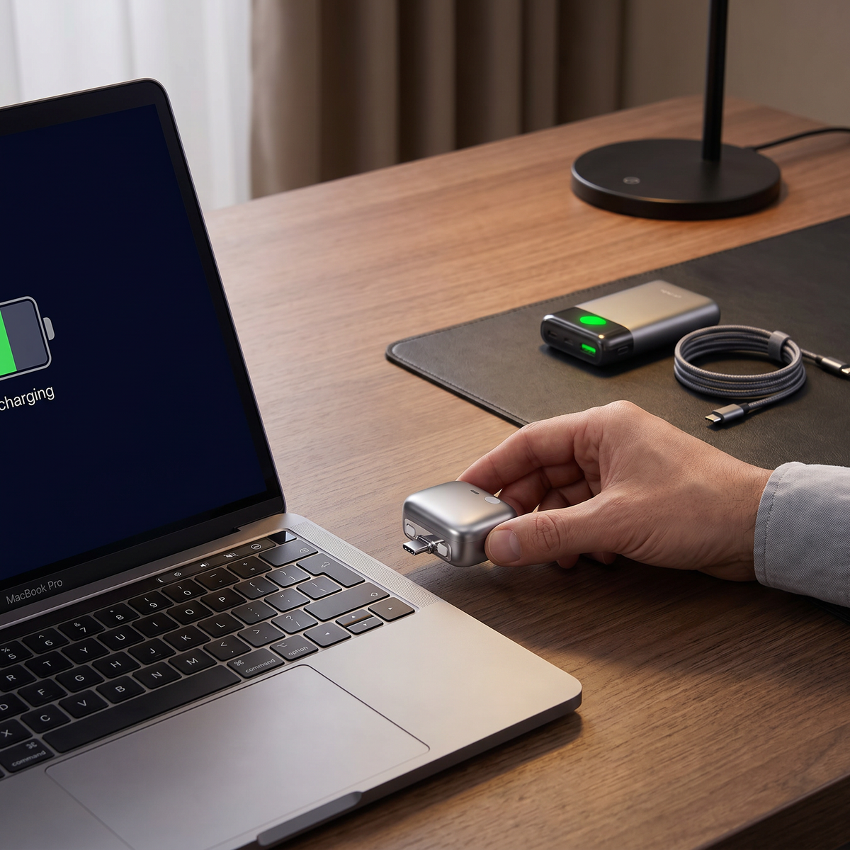 Hochwertiges 140-W-Schnellladegerät mit automatischer Abschaltfunktion