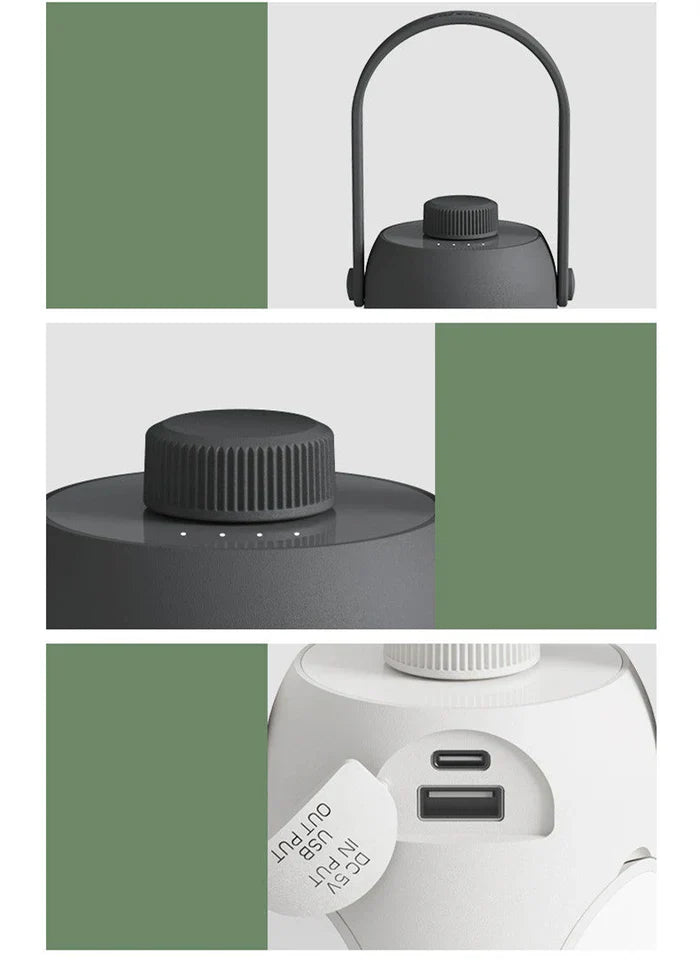 Vielseitige Tragbare Campinglampe mit Flexiblen Armen – Für Zelt und Outdoor