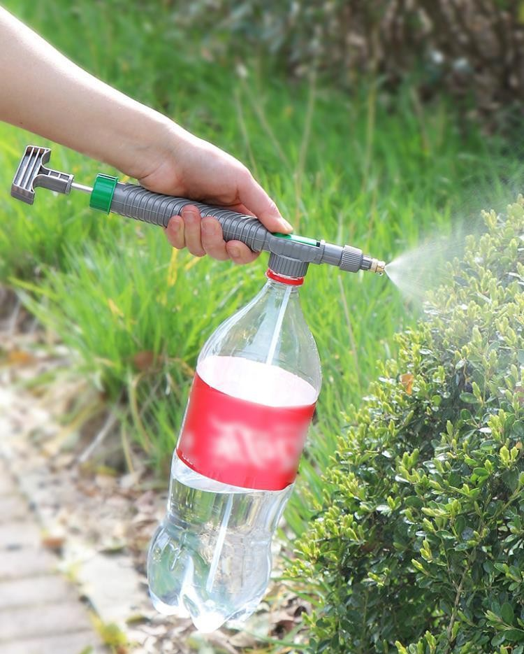 Universelle Flaschen-Gartenspritze mit Hochdruckdüse – Für Pflanzenbewässerung und Reinigung