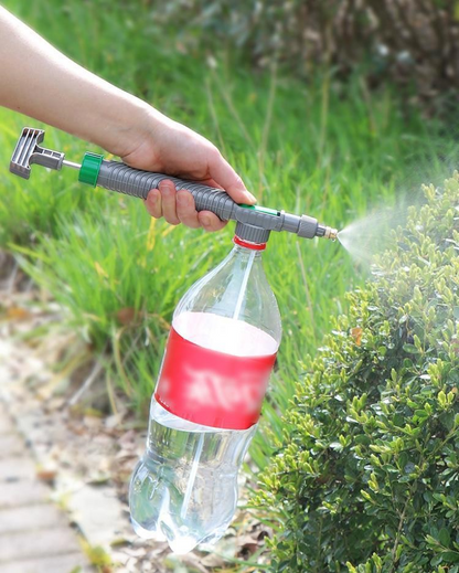 Universelle Flaschen-Gartenspritze mit Hochdruckdüse – Für Pflanzenbewässerung und Reinigung