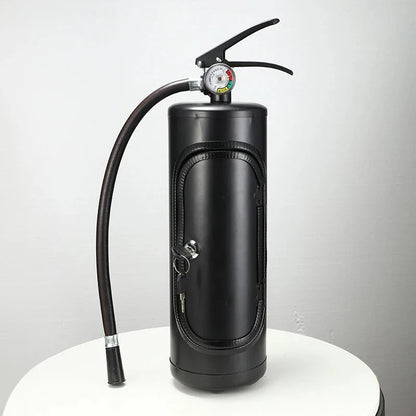 Origineller Stilvoller Flaschenhalter im Feuerlöscher-Design – Praktisch und Dekorativ