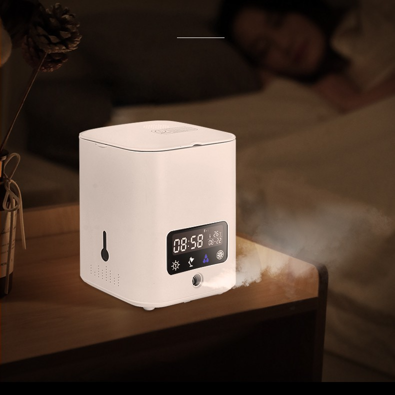 Multifunktionaler intelligenter Hydroponik-Pflanztopf mit Kalender, Diffusor und Schreibtischlampe