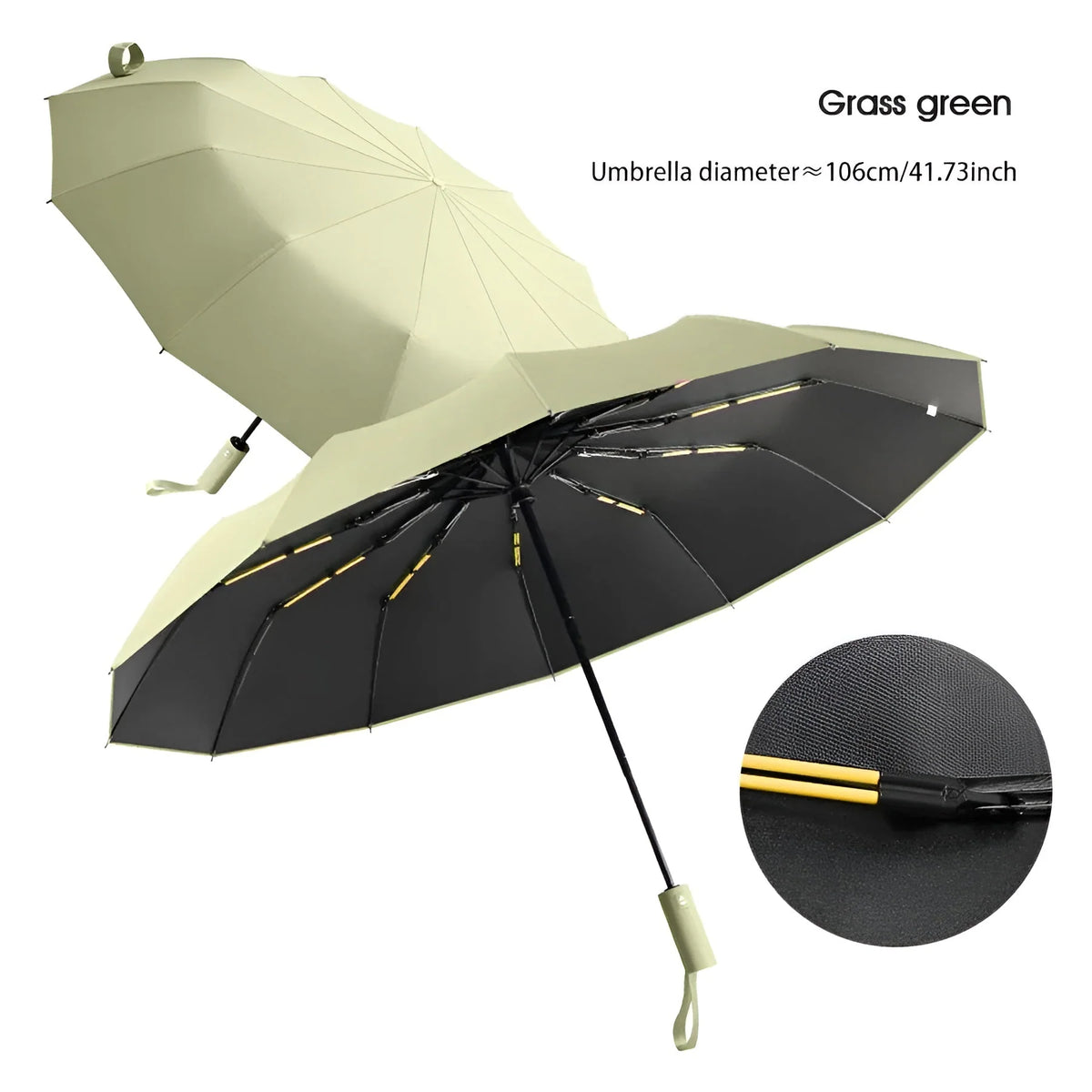 Umweltfreundlicher Regenschirm mit UV-Abschirmung