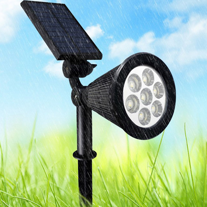 Solar Gartenstrahler – LED Außenbeleuchtung für Garten und Terrass