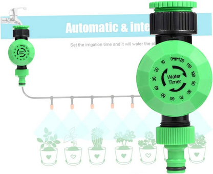 Automatischer Bewässerungs-Timer für Garten – Einstellbare Bewässerungszeit für Pflanzen