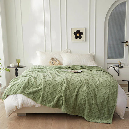 Doppelseitige Kuscheldecke