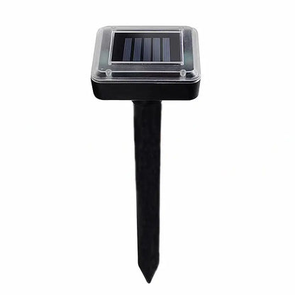 Solarbetriebene Schlangen- und Schädlingabwehr – Ultraschallgerät für den Garten