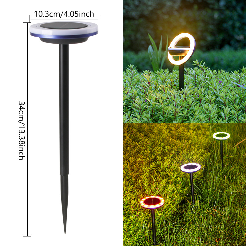 Solar Gartenleuchten mit Farbwechsel – LED Bodenspots für Außenbereich und Garten
