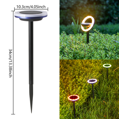 Solar Gartenleuchten mit Farbwechsel – LED Bodenspots für Außenbereich und Garten