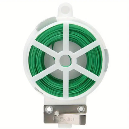 Garten Draht Twist-Band – 50m Rolle für Pflanzen und Gartenarbeit