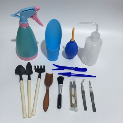 Sukkulentengarten-Werkzeug-Set mit Sprühflasche und Zubehör