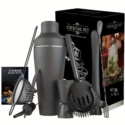 Professionelles Cocktail-Set – Edelstahl Barkeeper Set für perfekte Drinks