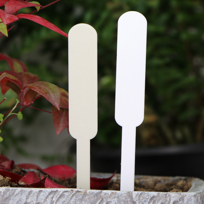 Bunte Pflanzenstecker aus Kunststoff – Wetterfest & Wiederbeschreibbar