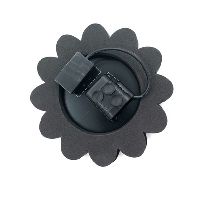 Solarbetriebener Springbrunnen für den Garten – Blumen-Design Wasserfontäne für Teiche und Pools