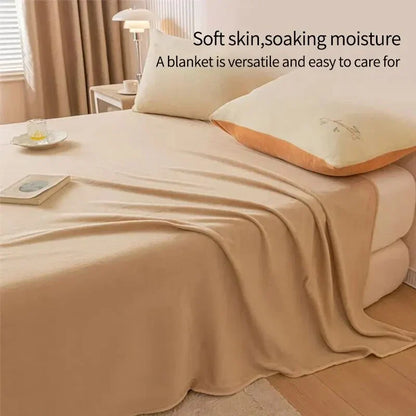 Kuschelige Flanell-Wohndecke
