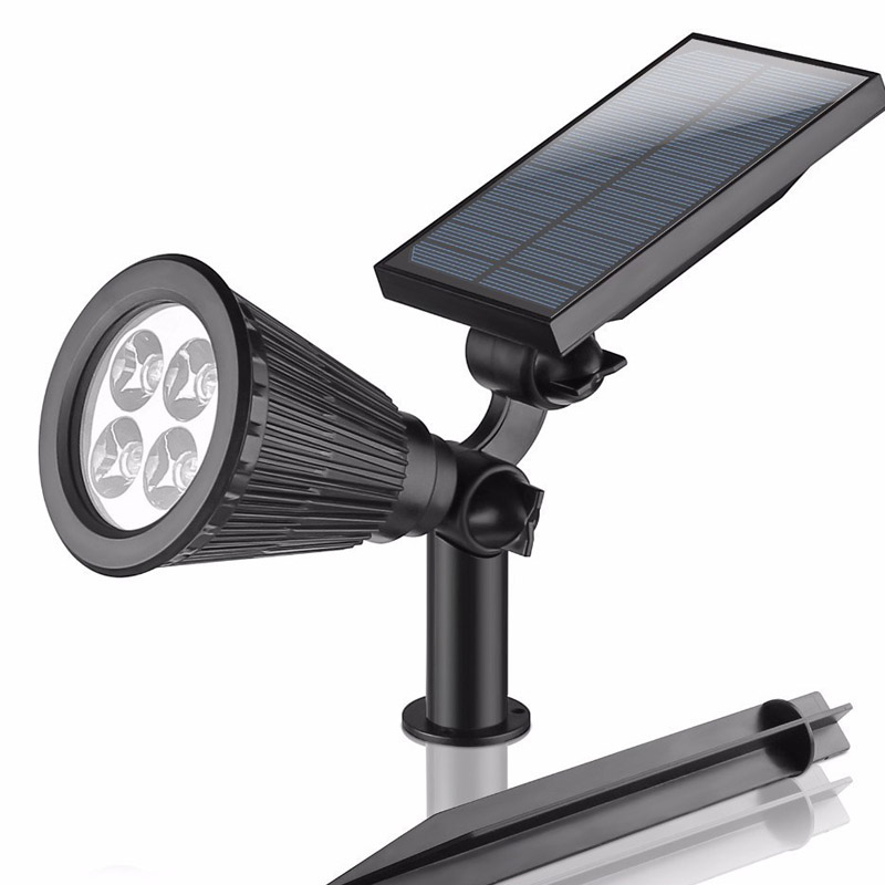 Solar Gartenstrahler – LED Außenbeleuchtung für Garten und Terrass