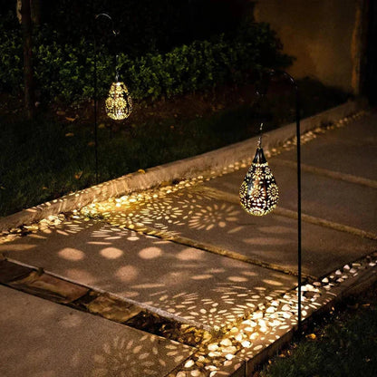 Solarbetriebene & Wetterbeständige Gartenlampe im Blumendesign – Für Stilvolle Außenbeleuchtung