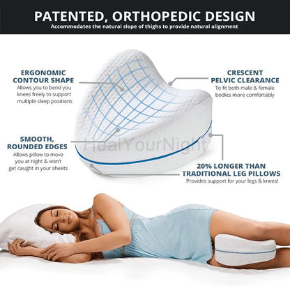 Ergonomisches Memory Foam Kissen für Beine