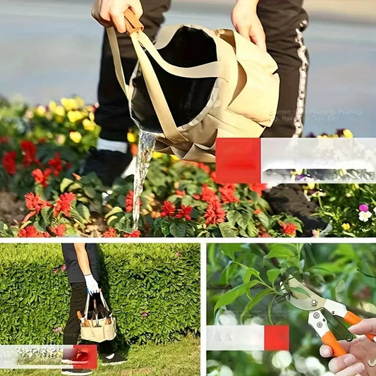Gartenwerkzeug-Set mit Tragetasche – 10-teiliges Set für Gartenpflege