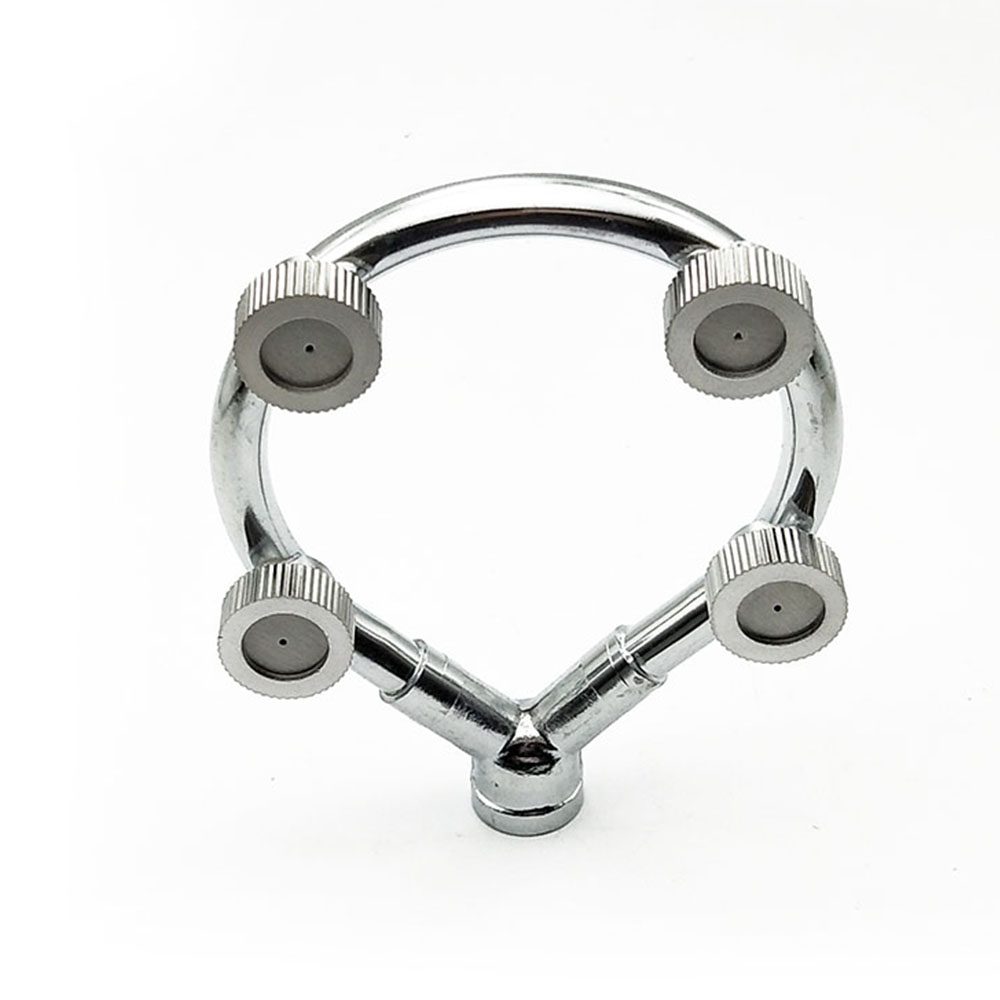 Hochdruck Edelstahl Ring Mehrdüsen Düse – Effizienter Sprühaufsatz für Gartenbewässerung