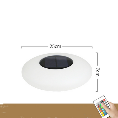 Solar Gartenleuchten Augen-Design – LED Außenbeleuchtung für Garten & Terrasse, wetterfest