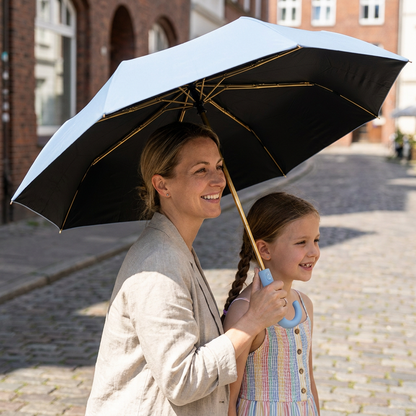 Premium-Automatik-Faltschirm für Sonne & Regen – Kompakt & windfest