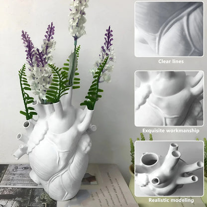 Griechisch inspirierte Herzvase