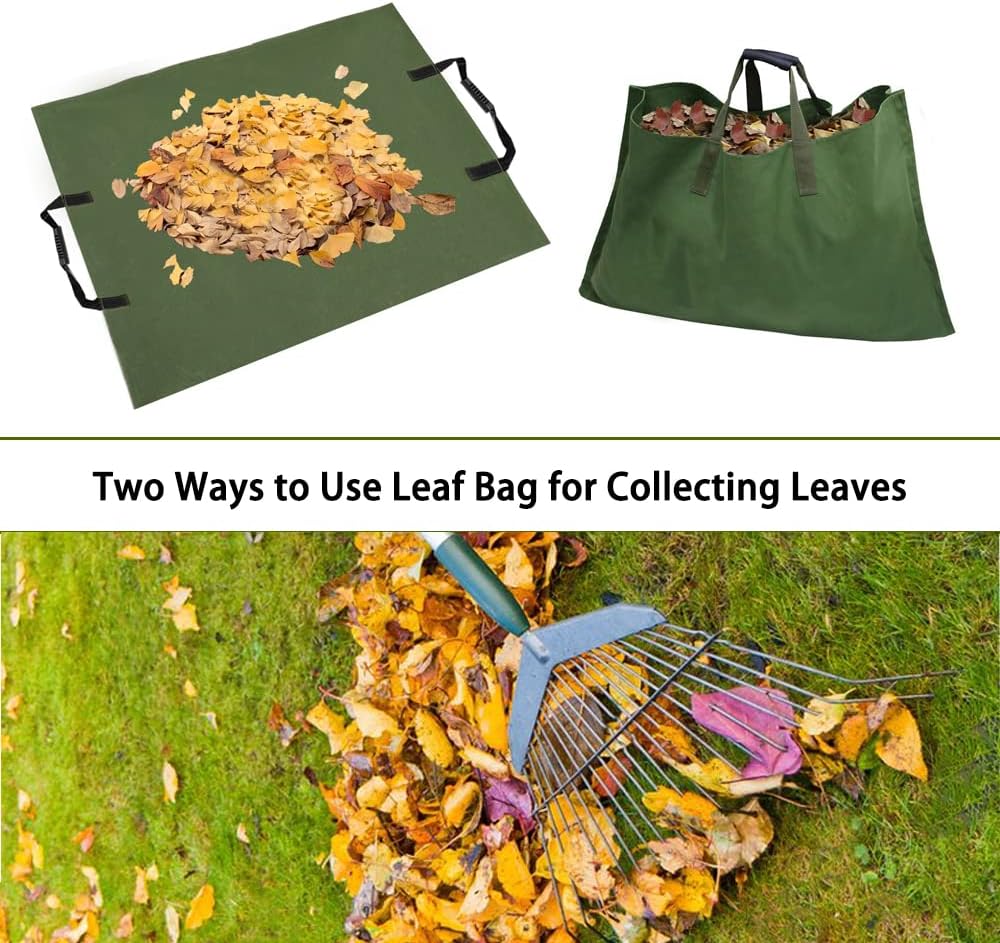 Faltbarer Gartenabfallsack – Robuster Sammelsack für Laub und Gartenabfälle