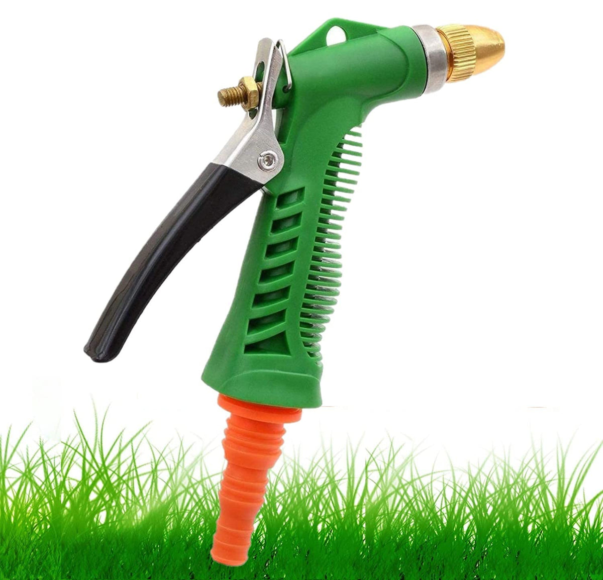 Verstellbare Hochdruck-Gartenschlauchpistole mit Kupferkopf
