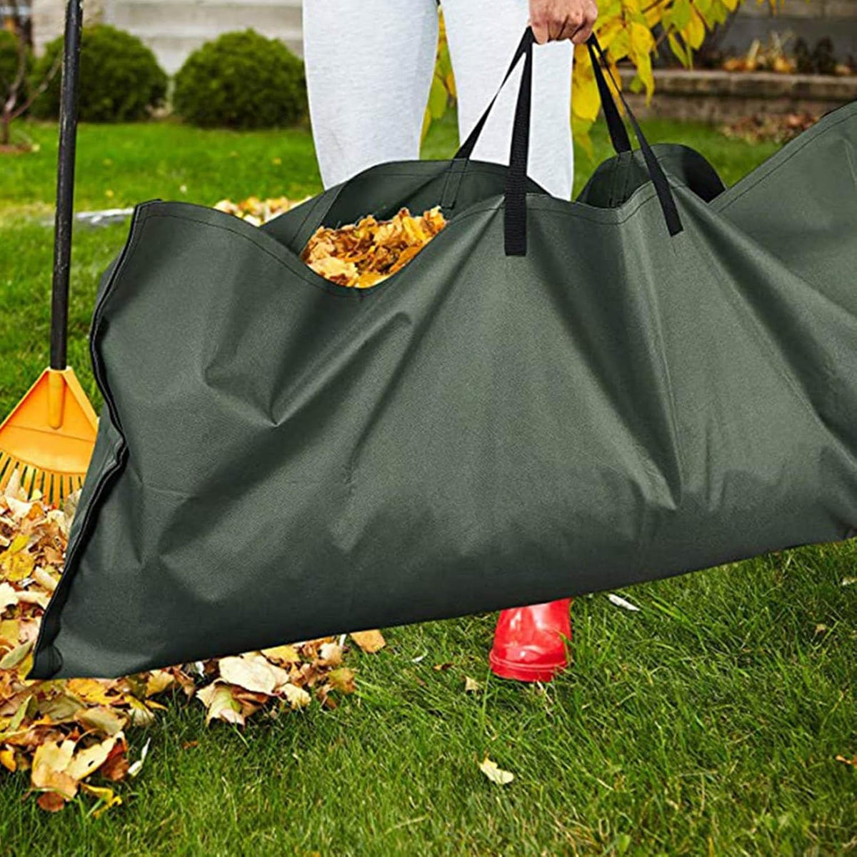 Faltbarer Gartenabfallsack – Robuster Sammelsack für Laub und Gartenabfälle