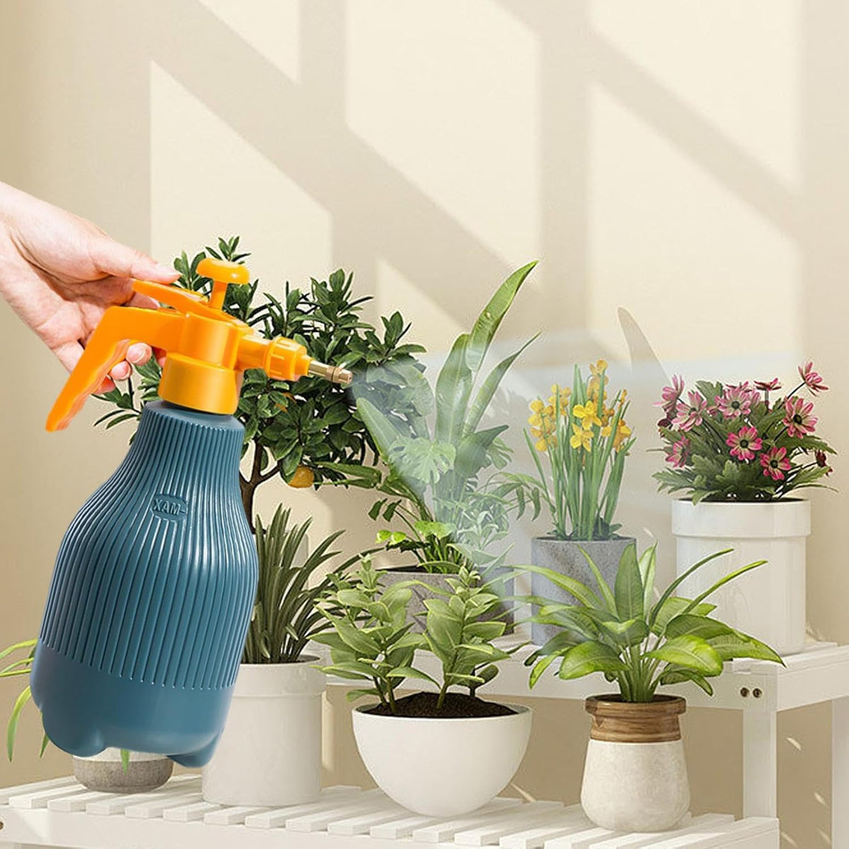 Nordische Sprühflasche mit Druckpumpe – Für Effektive Pflanzenbewässerung