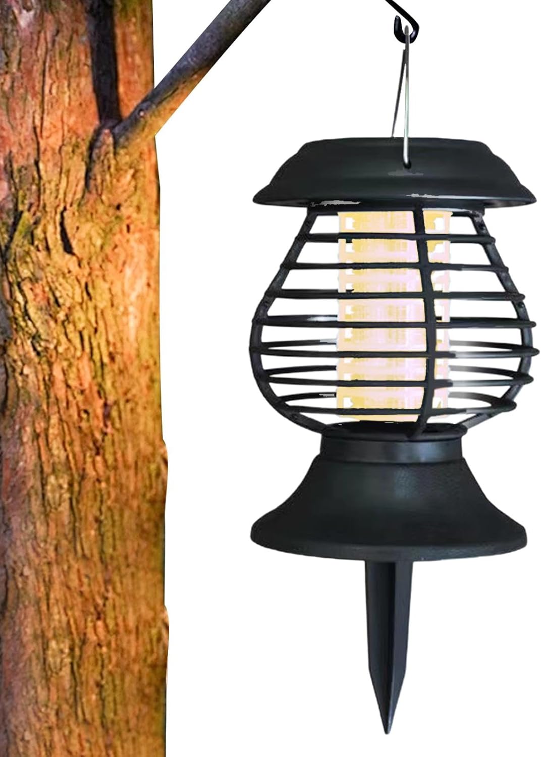 Solar Insektenabwehr Lampe mit LED-Licht – Effektive Mückenbekämpfung für den Garten