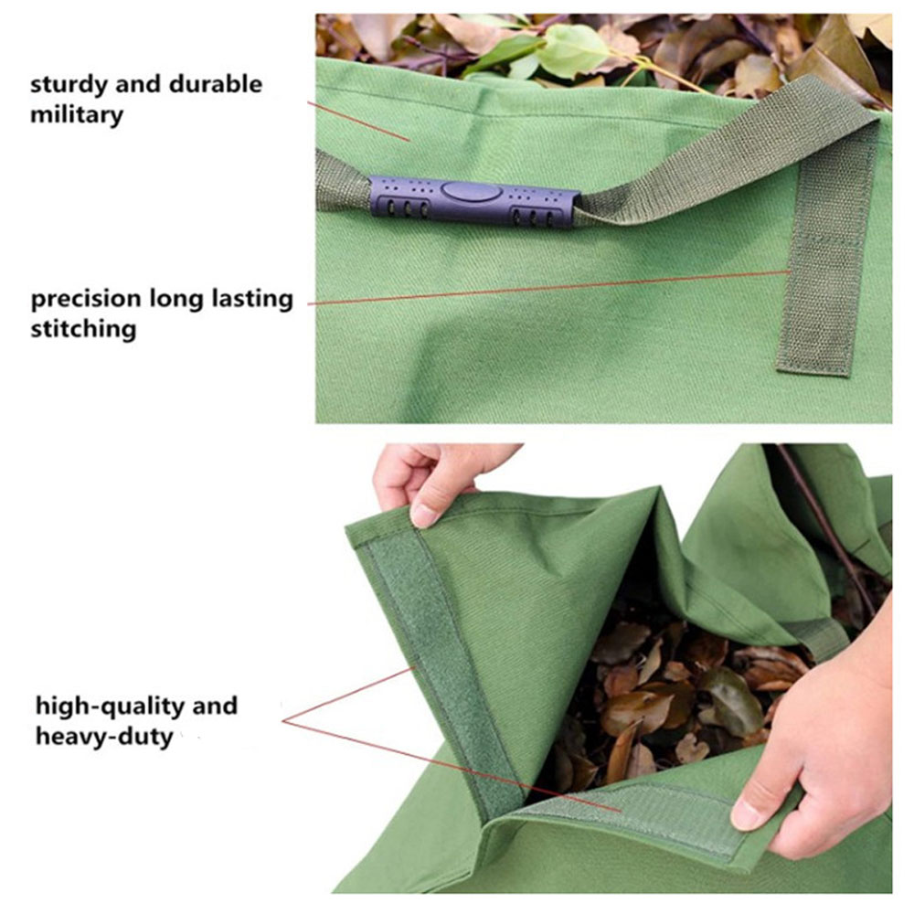 Faltbarer Gartenabfallsack – Robuster Sammelsack für Laub und Gartenabfälle