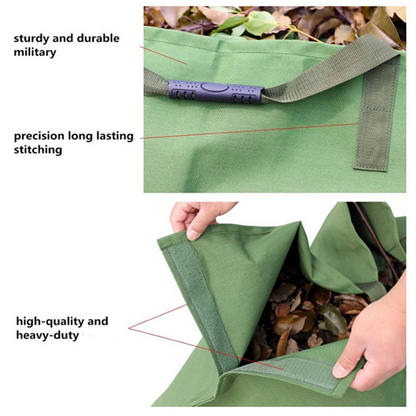 Faltbarer Gartenabfallsack – Robuster Sammelsack für Laub und Gartenabfälle