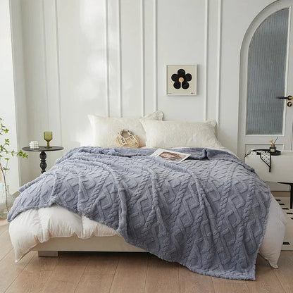 Doppelseitige Kuscheldecke