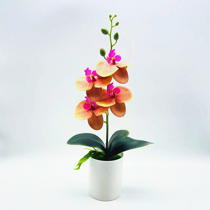 Künstliche Orchideenblume – Dekorative Kunstpflanze für Wohnzimmer und Tischdekoration