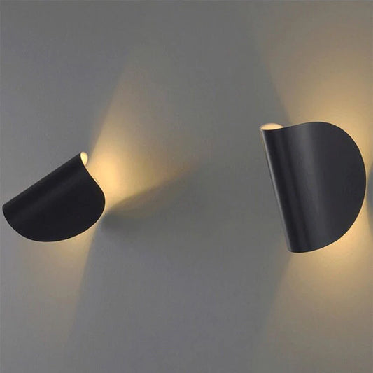 Moderne Farbige LED-Wandleuchte im Stilvollen Design