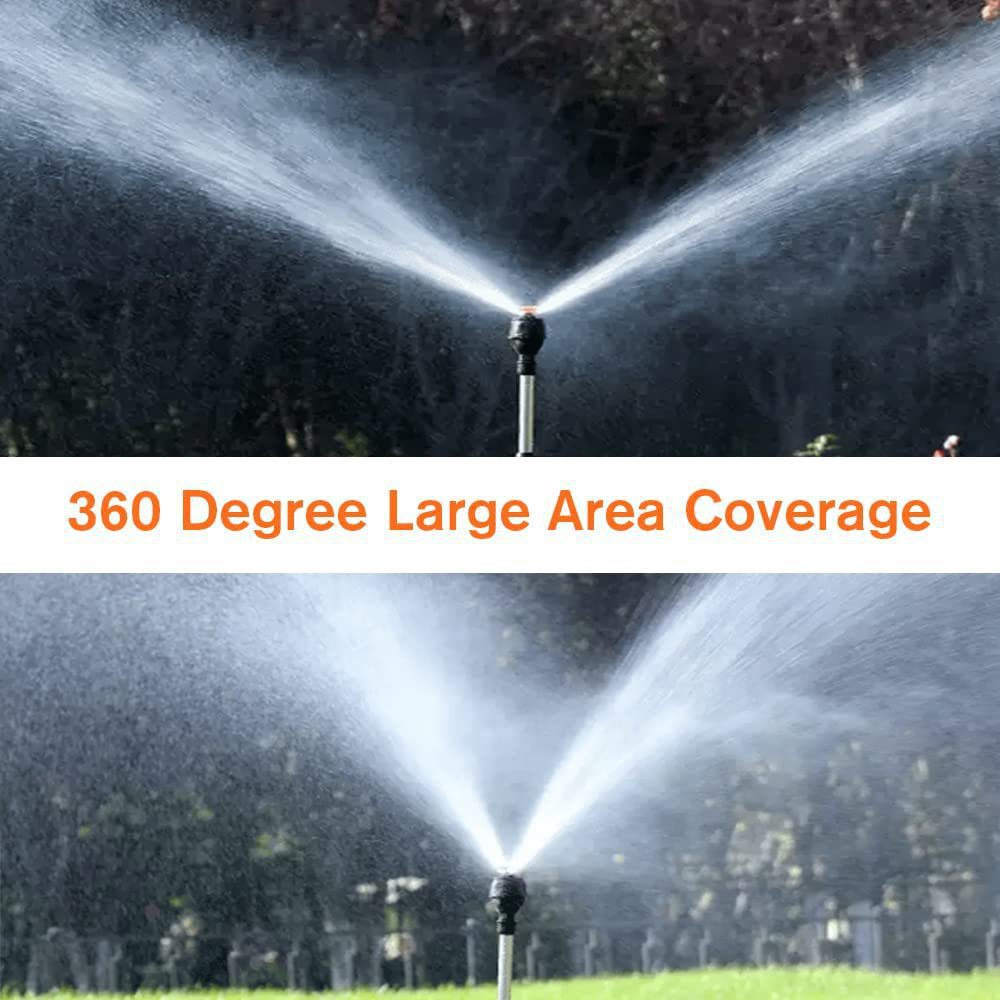 Automatischer Rotierender Gartensprinkler mit Einziehbarem Stativ für den Garten