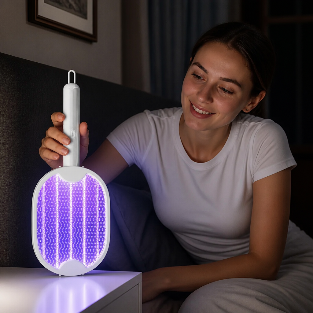 Faltbarer elektrischer Mückenvernichter mit UV-Licht