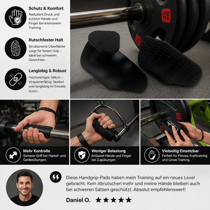 Silikon Trainingshandschuhe für Krafttraining und Cross Training