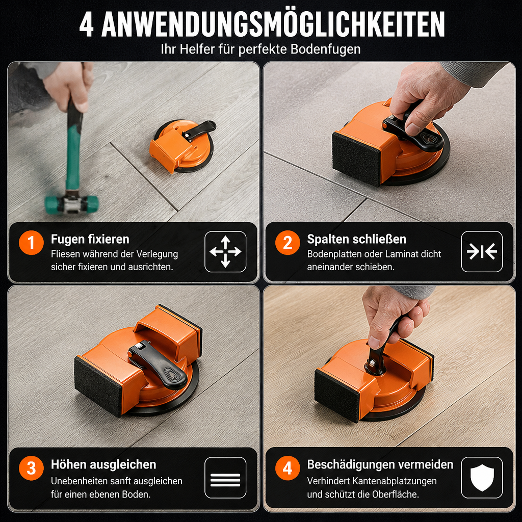 Saugnapf-Bodenfugen-Reparaturhelfer