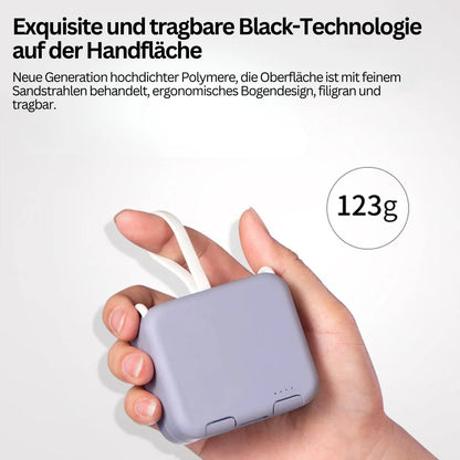 Faltbare Powerbank – Tragbares Notfall-Ladegerät für unterwegs