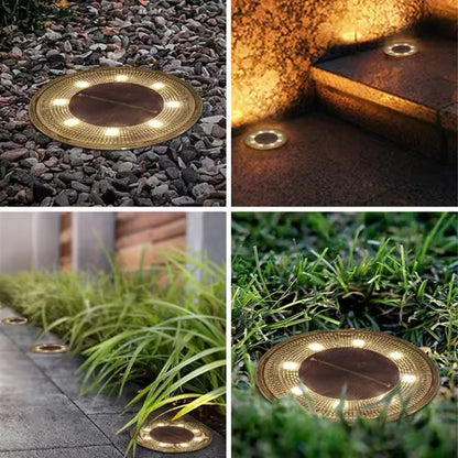 Solar Boden Lampe
