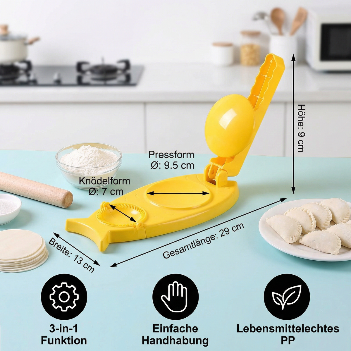 Teigtaschen-Former für die Küche – Praktisches Küchenwerkzeug