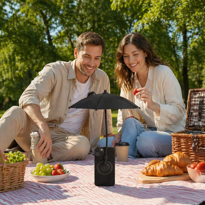 Magnetischer Mini-Handy-Sonnenschirm – ausziehbarer Halter für flexiblen Sonnenschutz unterwegs
