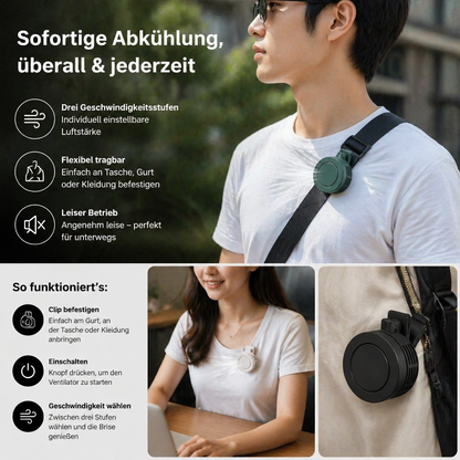 Kompakter USB Mini-Ventilator – Leise, leistungsstark & überall flexibel einsetzbar