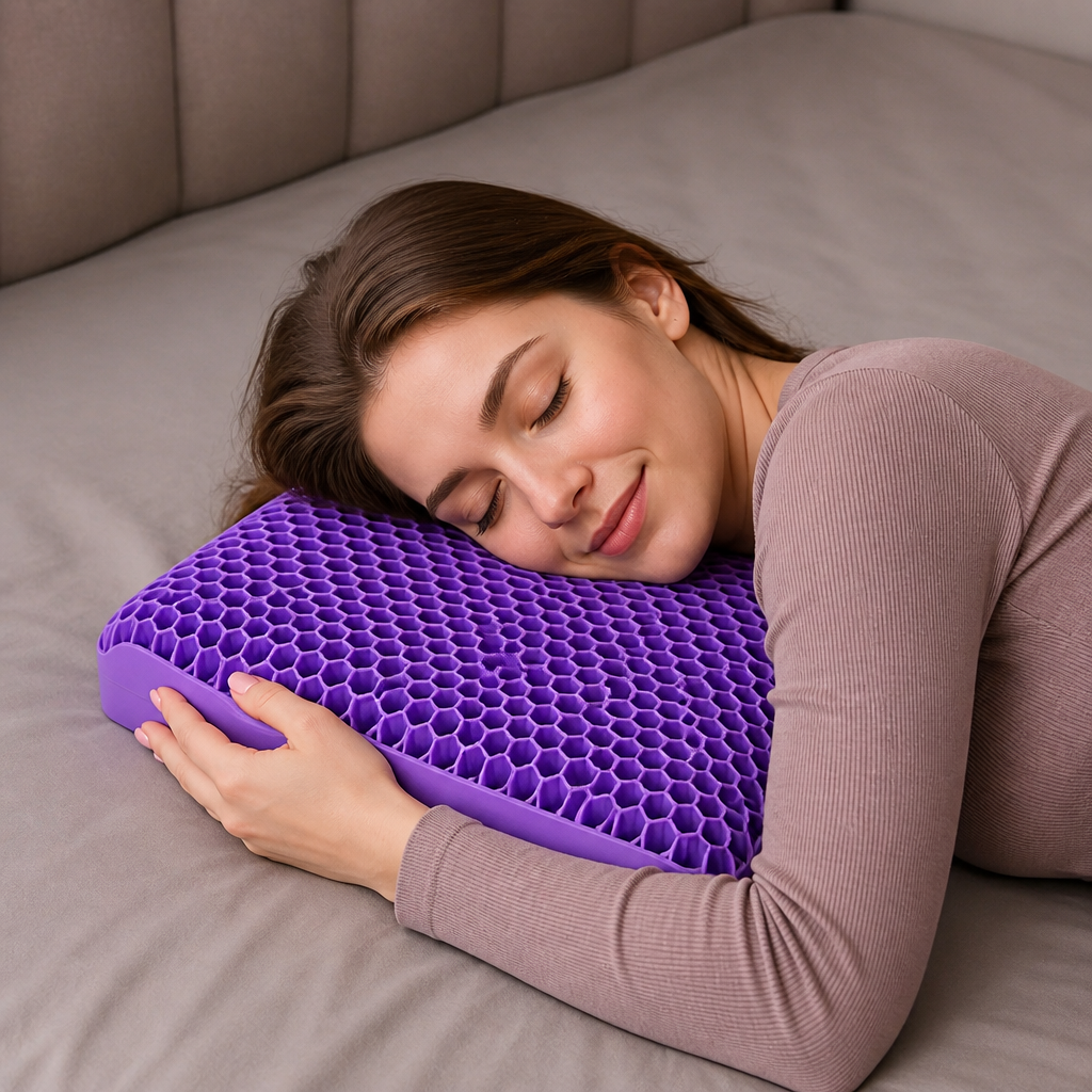 Ergonomisches & Atmungsaktives Luftkissen für erholsamen Schlaf
