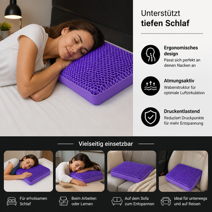 Ergonomisches & Atmungsaktives Luftkissen für erholsamen Schlaf