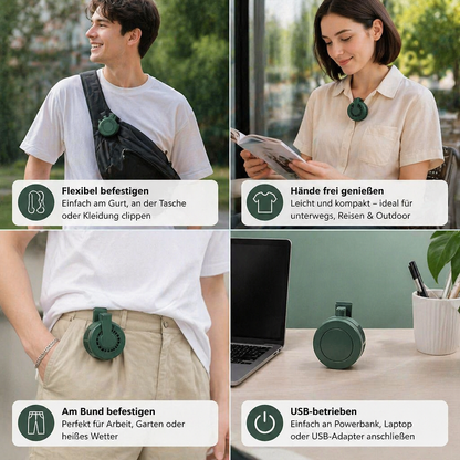 Kompakter USB Mini-Ventilator – Leise, leistungsstark & überall flexibel einsetzbar