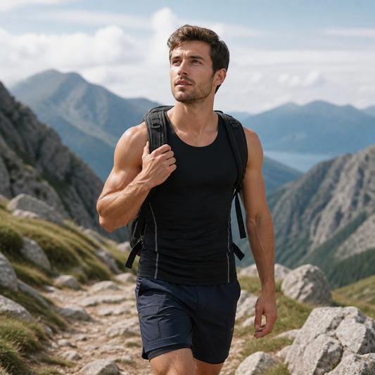 Kompressions-Tanktop für Herren, ideal fürs Training